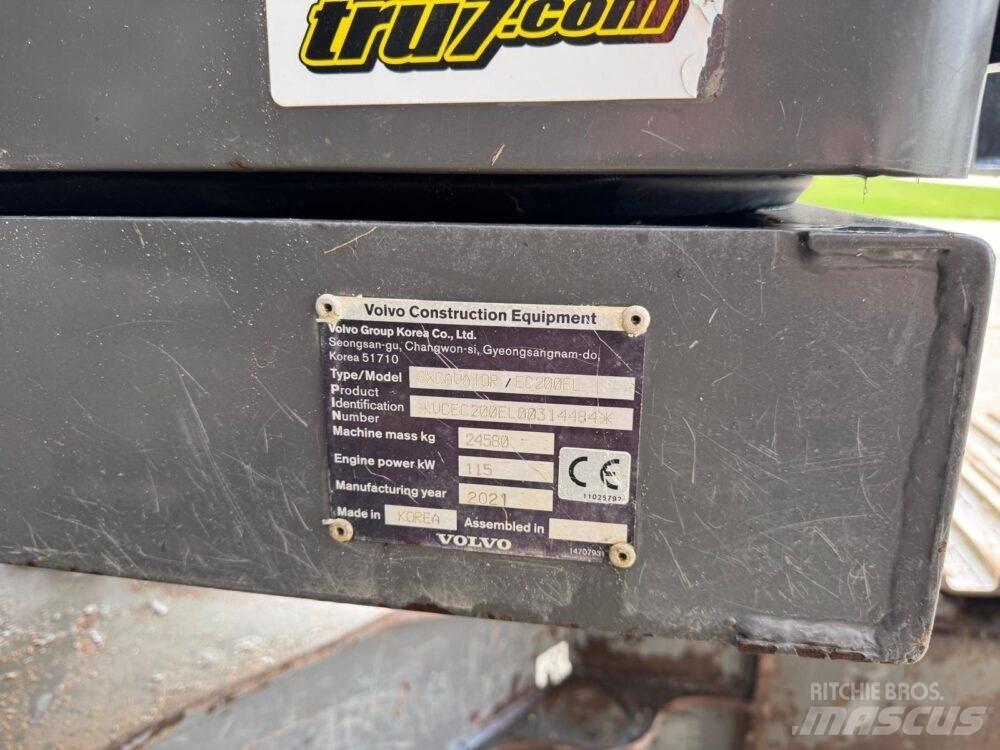 Volvo EC200EL Bagri goseničarji
