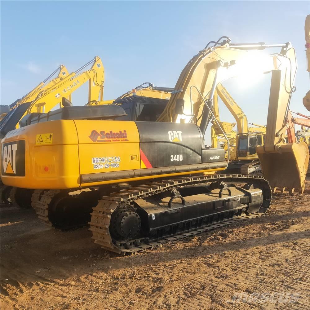 CAT 340D2 Bagri goseničarji