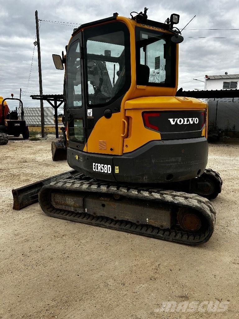 Volvo ECR 58 D Mini bagri <7t
