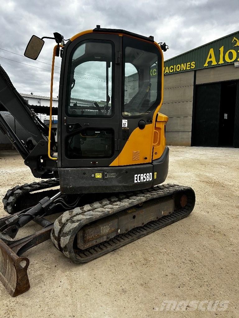 Volvo ECR 58 D Mini bagri <7t