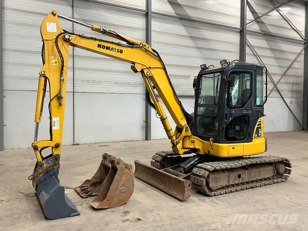 Komatsu PC 55 MR-3 Mini bagri <7t