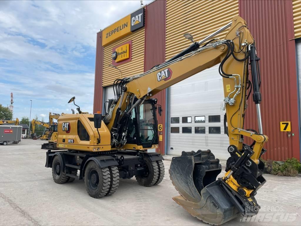 CAT M 315 Bagri na kolesih
