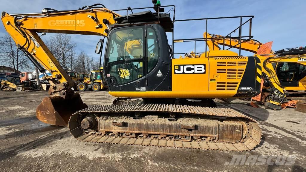 JCB JS 220 LC Bagri goseničarji