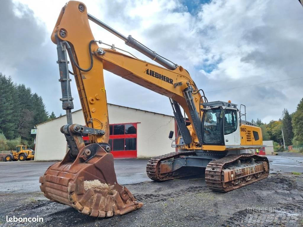 Liebherr R 960 Bagri goseničarji