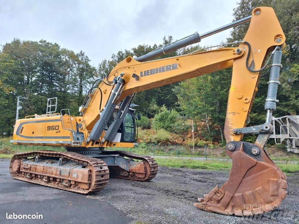 Liebherr R 960 Bagri goseničarji