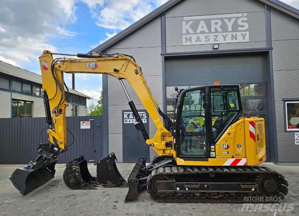 CAT 308 CR Midi bagri 7t – 12t