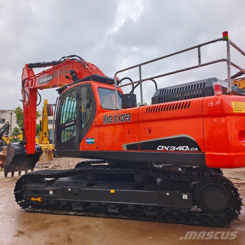 Doosan DX 340 LC Bagri goseničarji