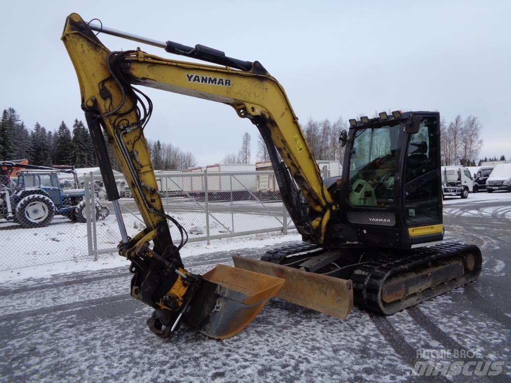 Yanmar Vio 80 Bagri goseničarji
