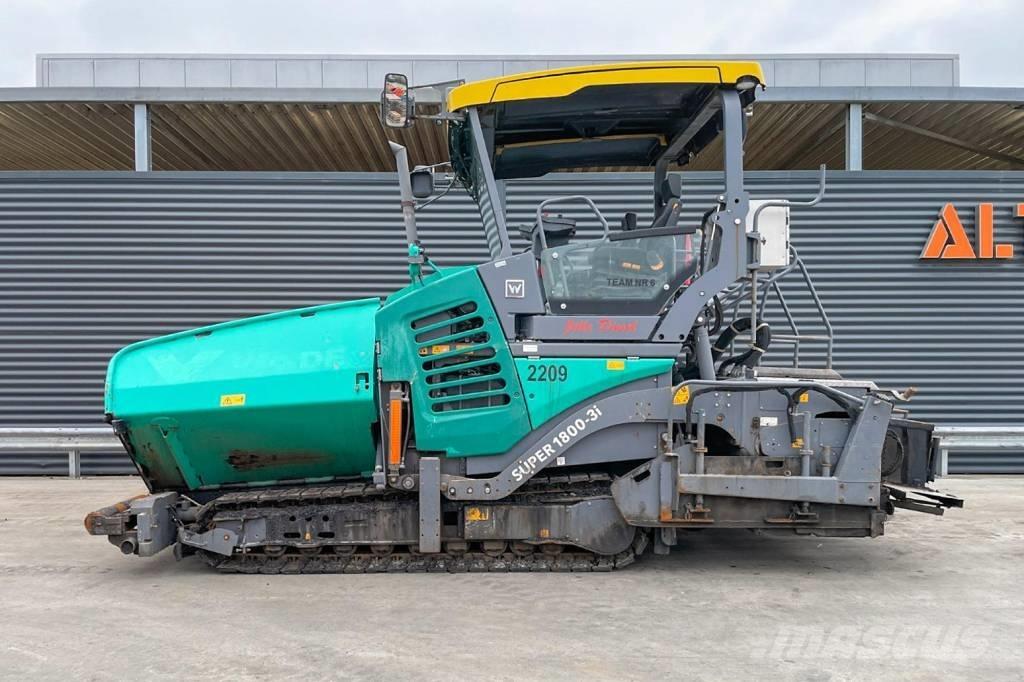Vögele SUPER 1800-3I Asfaltni finišerji