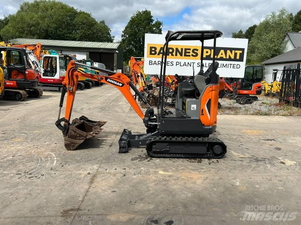 Doosan DX17Z Mini bagri <7t