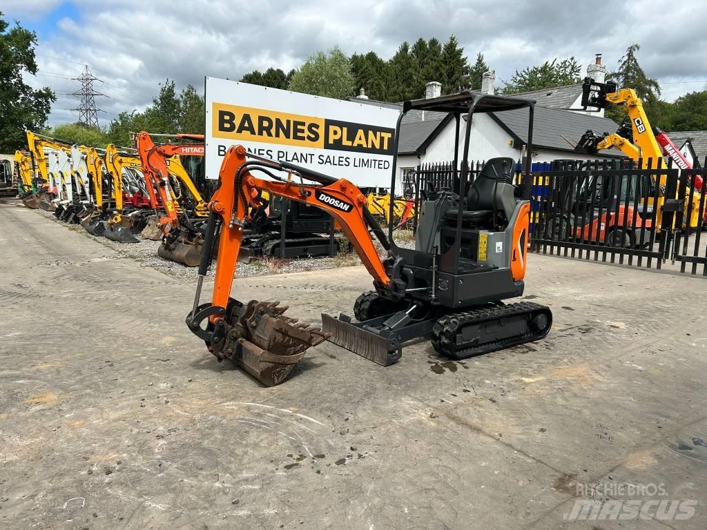 Doosan DX17Z Mini bagri <7t