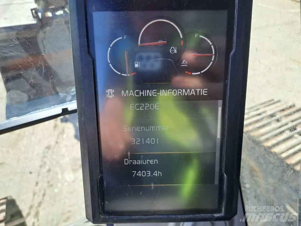 Volvo EC220EL Bagri goseničarji