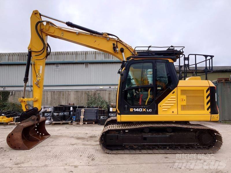 JCB 140X LC Bagri goseničarji