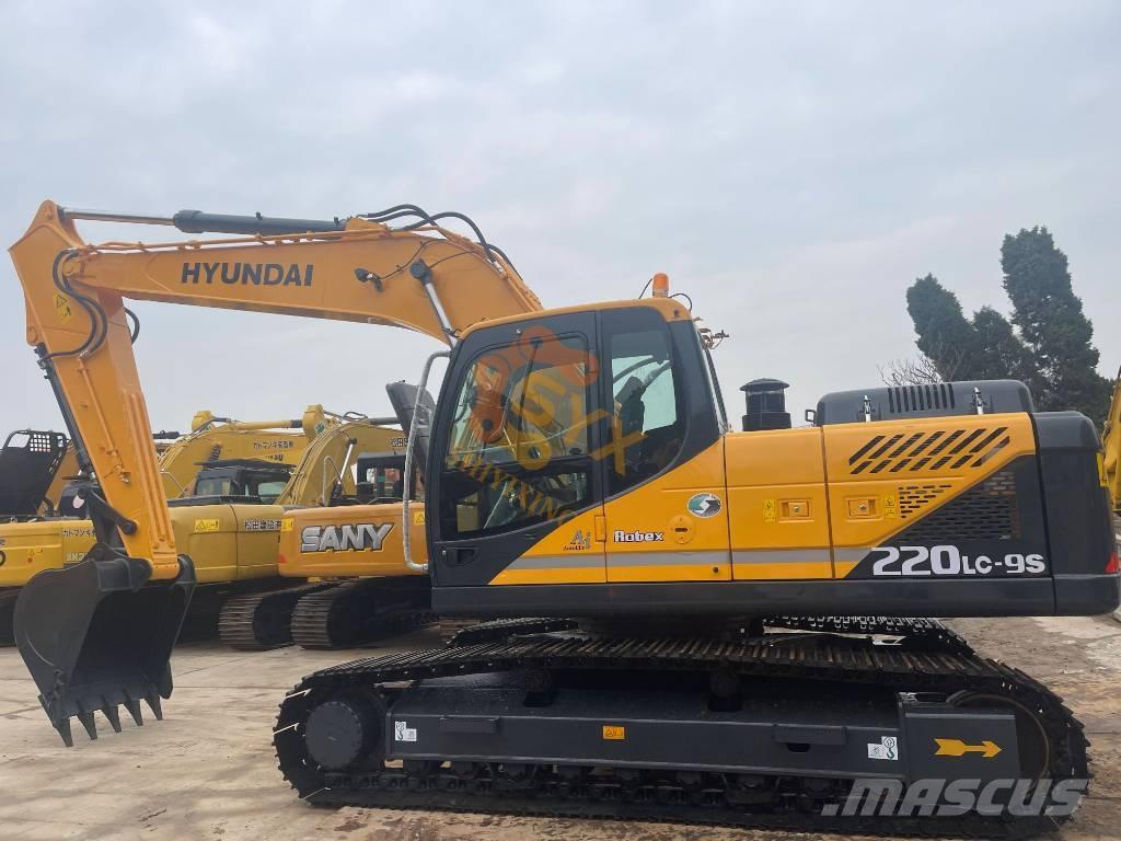 Hyundai R220-9s LC Bagri goseničarji