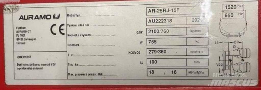 Auramo AR-25RJ-15F Prijemala za role