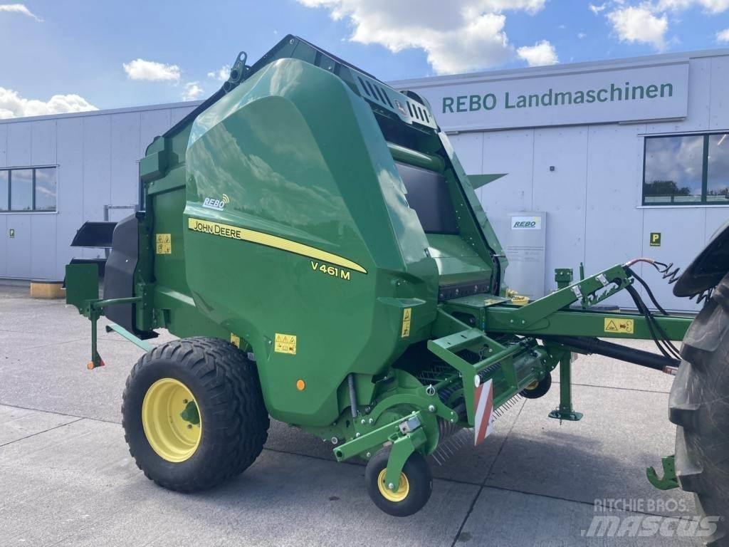 John Deere V461M Balirke (okrogle bale)