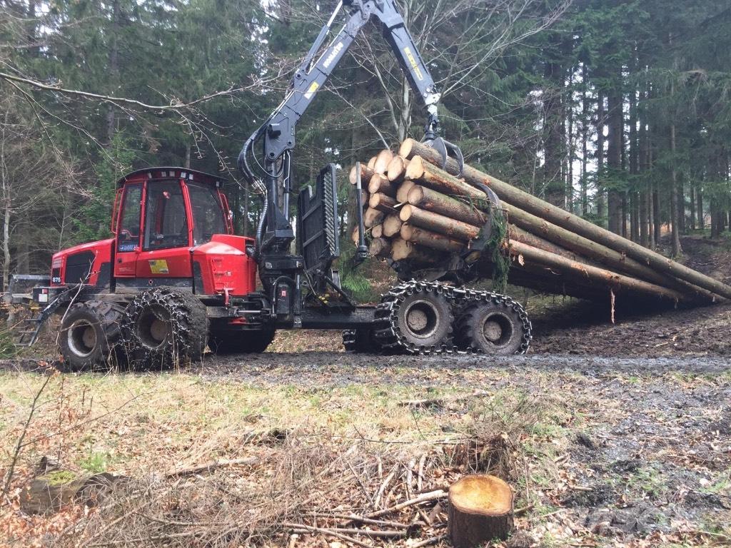 Komatsu 875 Forwarderji