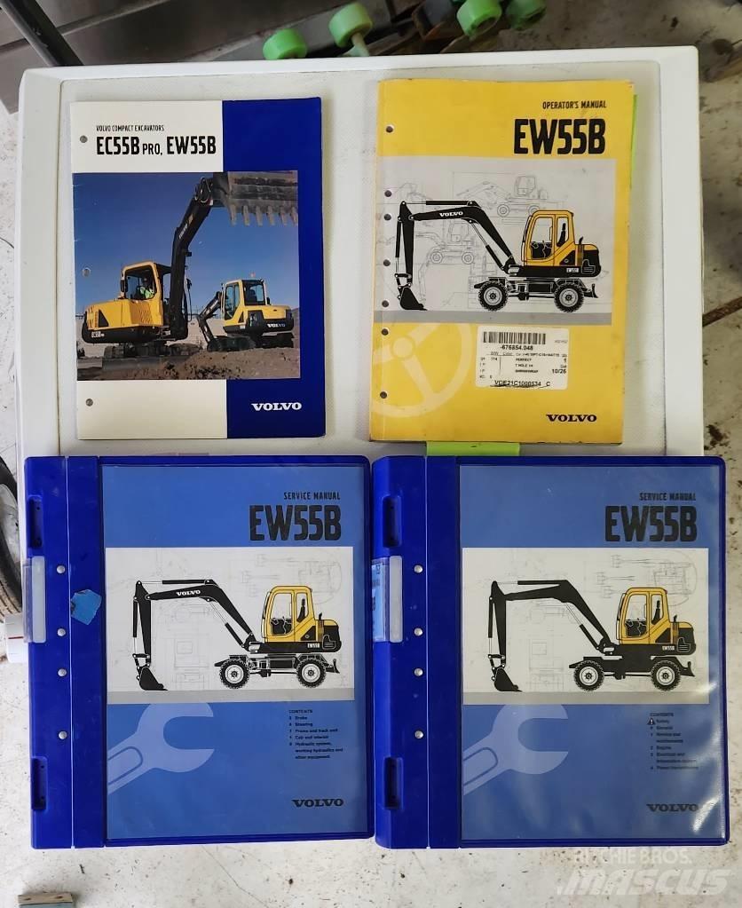 Volvo EW55B Bagri na kolesih