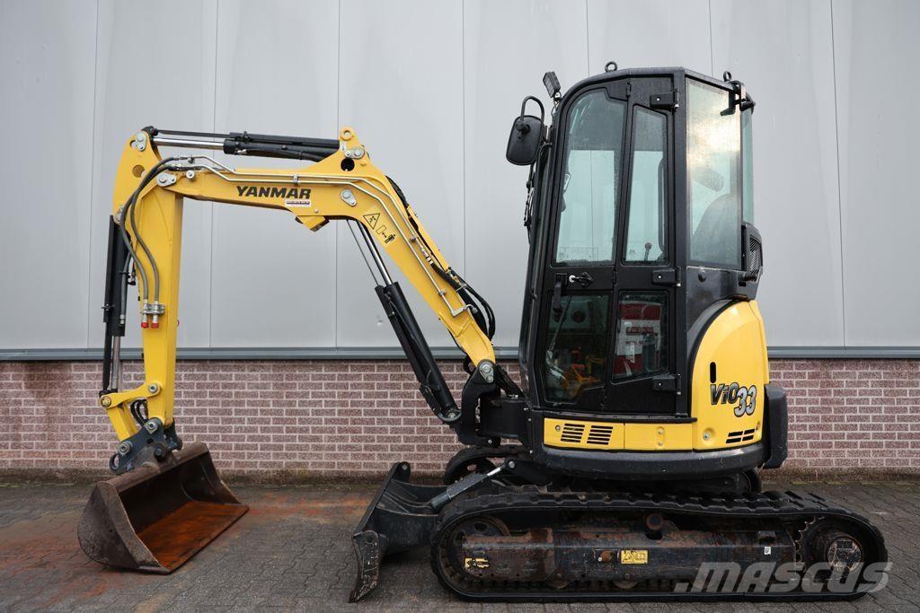 Yanmar VIO33U Mini bagri <7t