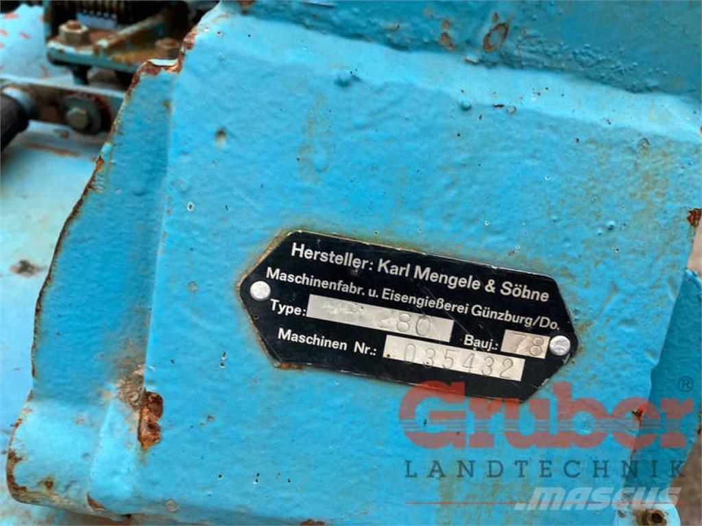 Mengele MB 280 Stroji za krmo na lastni pogon