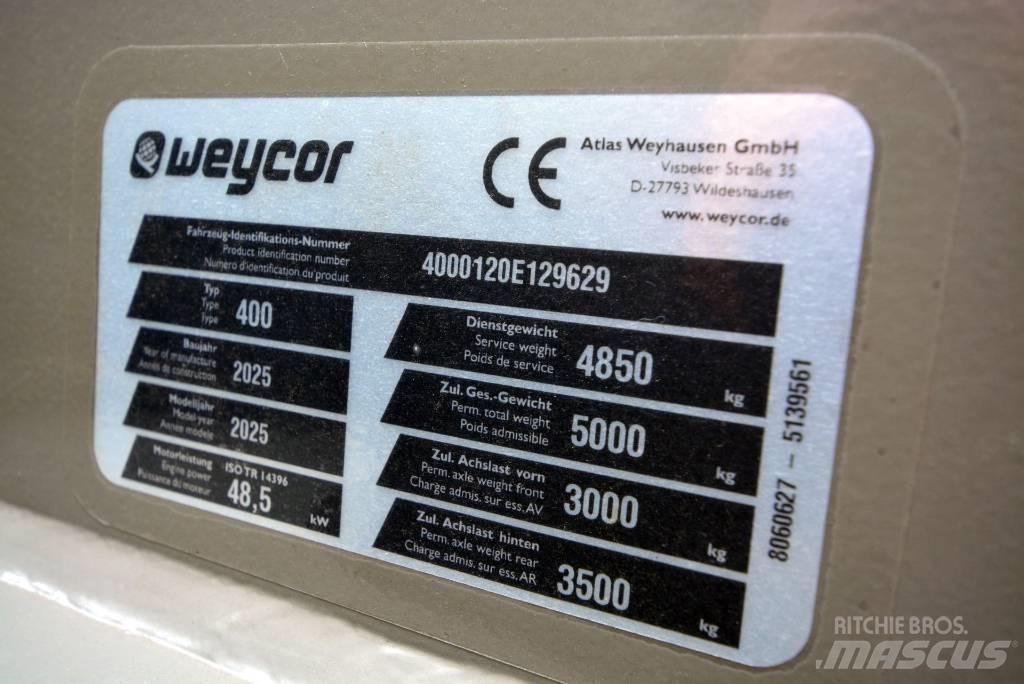 Weycor (Atlas) AR 400 Kolesni nakladalci