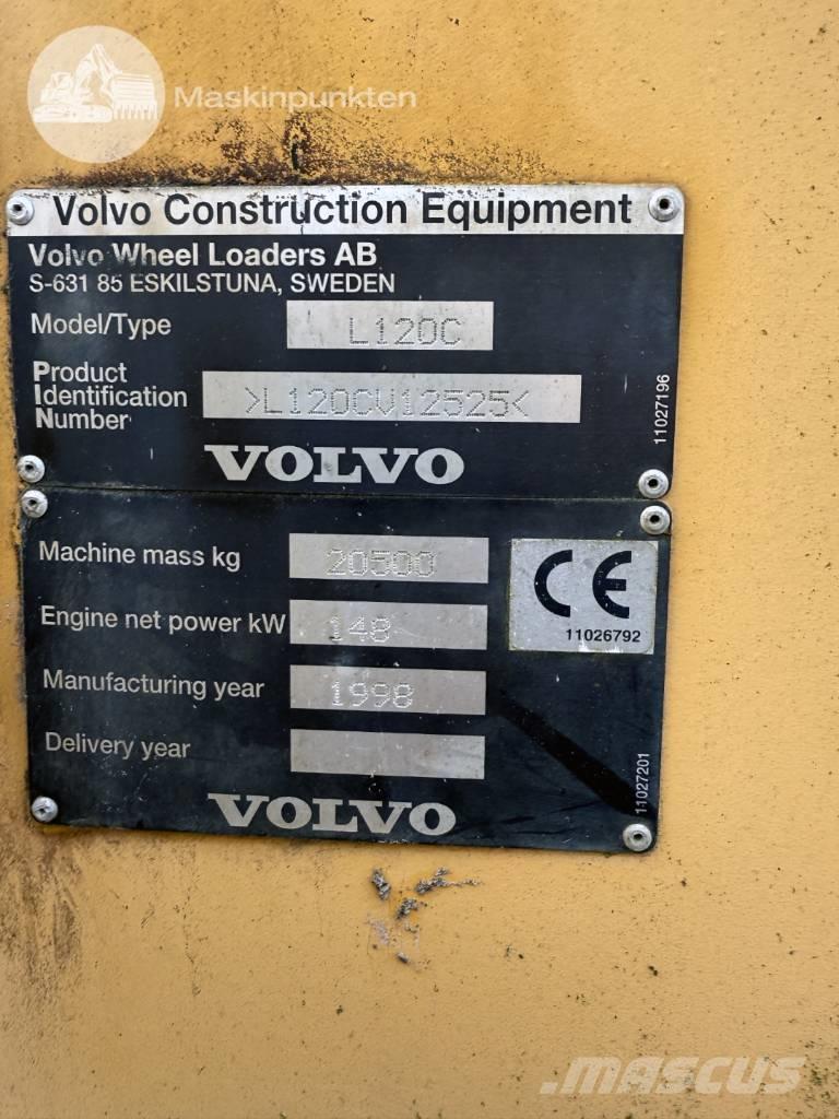 Volvo L 120 C Kolesni nakladalci