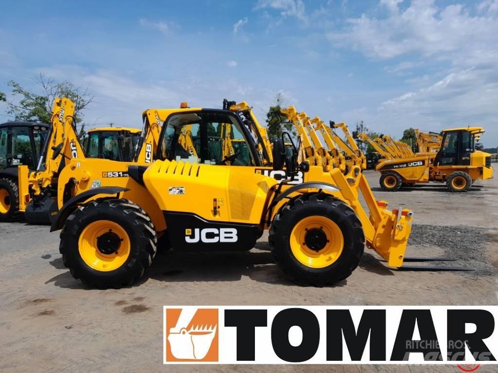 JCB 531-70 Teleskopski viličarji