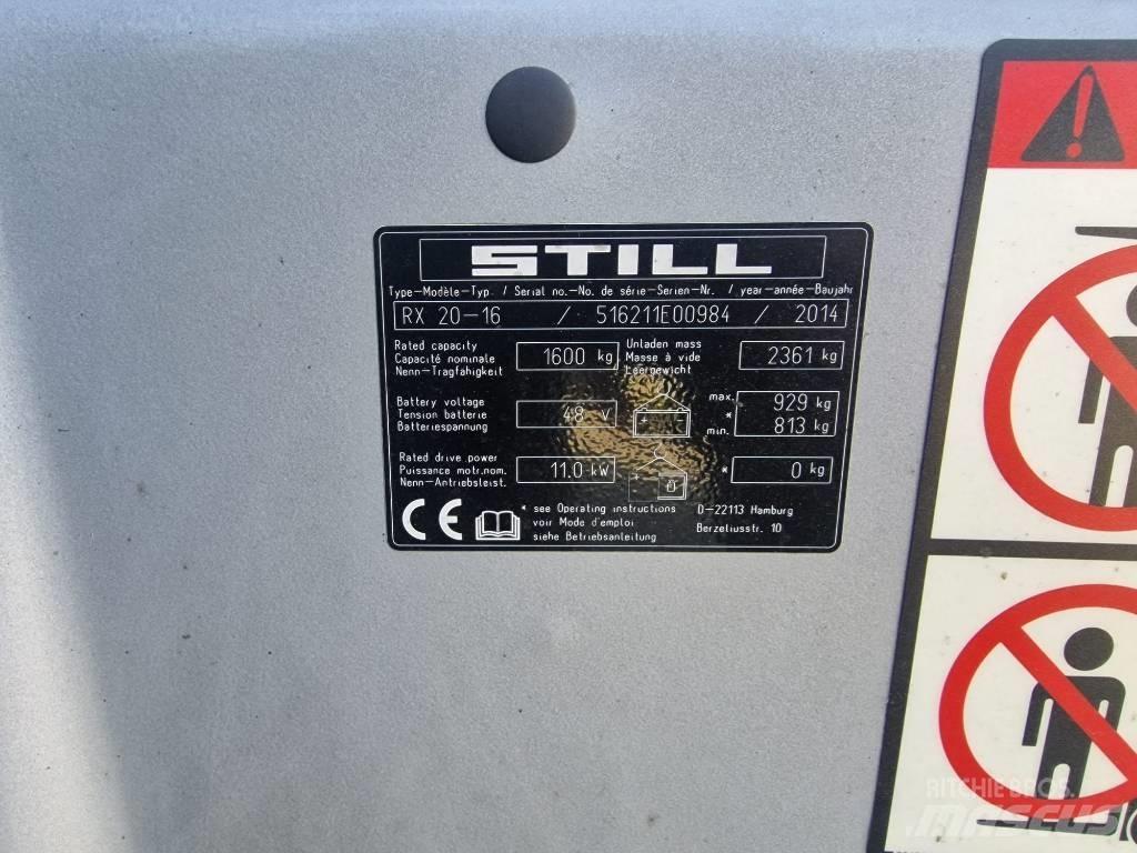 Still RX20-16 Električni viličarji