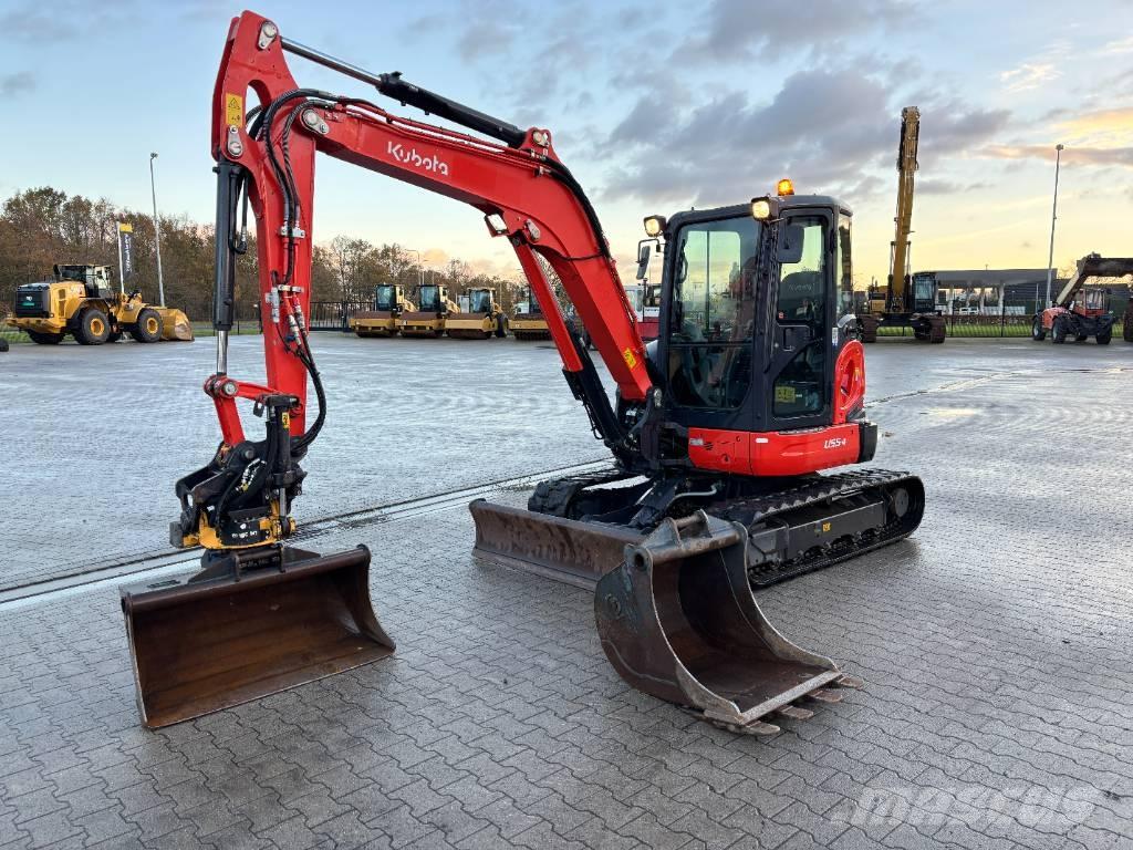 Kubota U 55-4 Mini bagri <7t