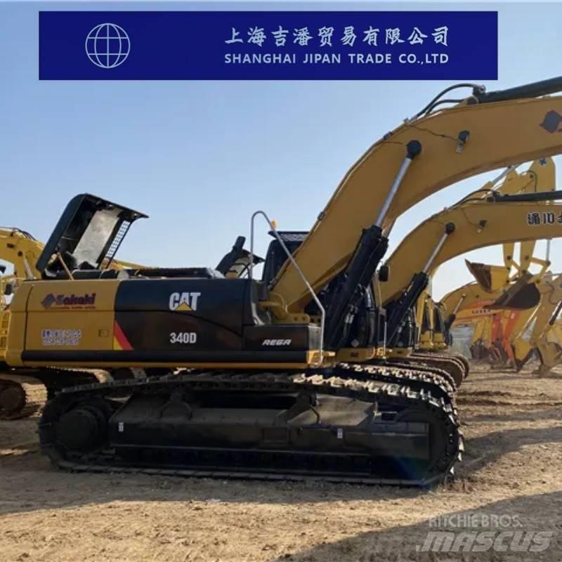 CAT 340 D Bagri goseničarji