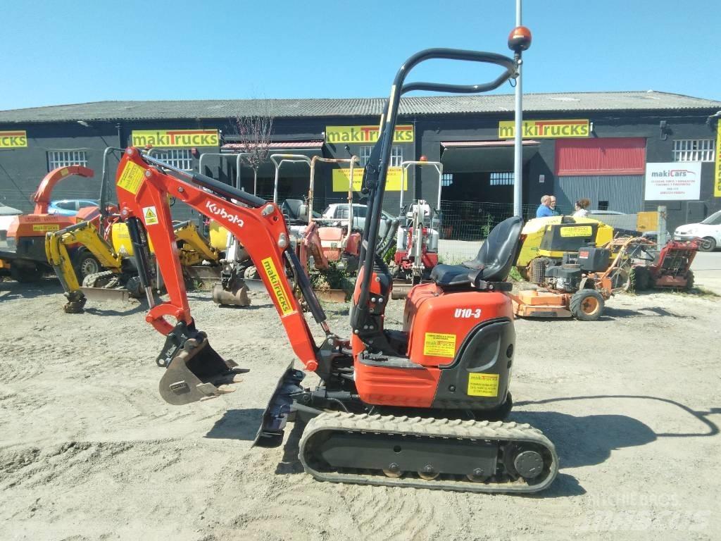 Kubota U 10-3 Mini bagri <7t
