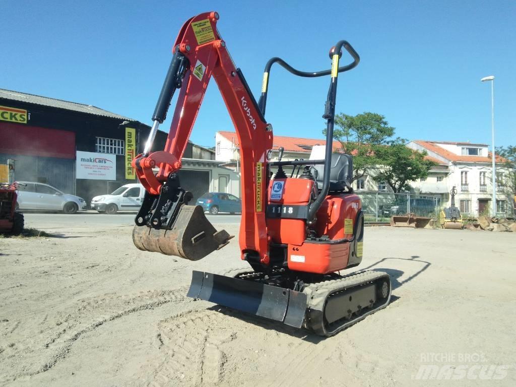 Kubota U 10-3 Mini bagri <7t