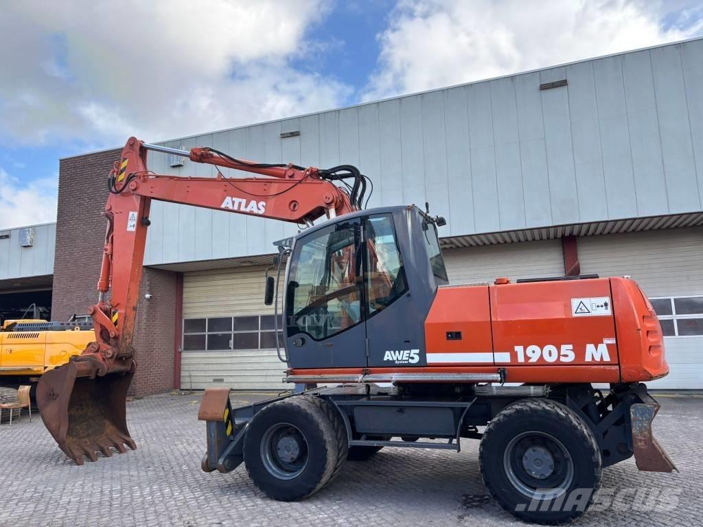 Atlas Terex 1905 Bagri na kolesih