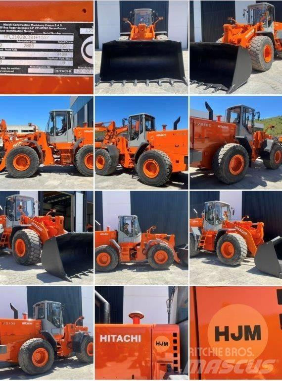 Hitachi LX 210 E Kolesni nakladalci