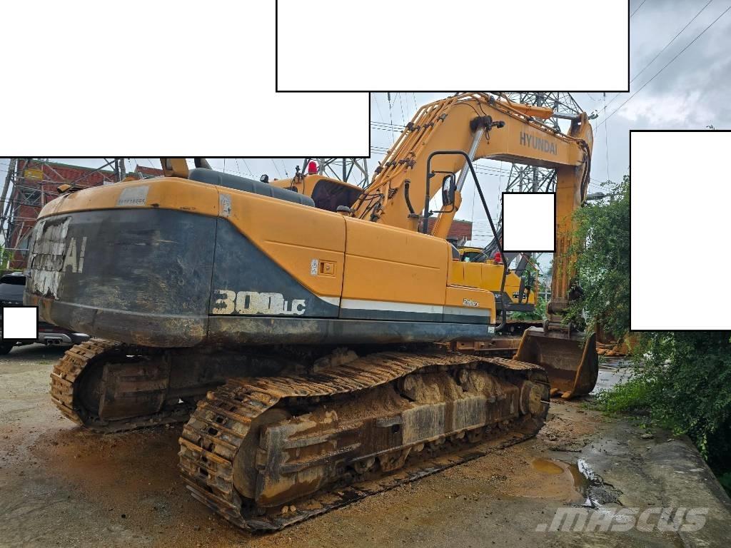 Hyundai Robex 300 LC Bagri goseničarji