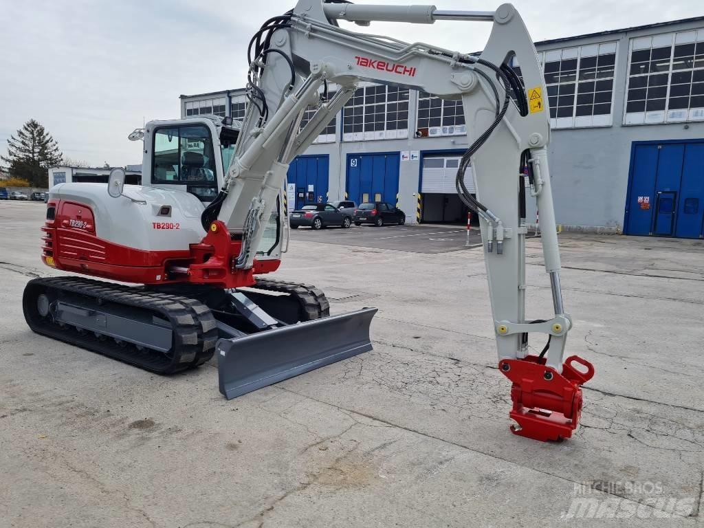 Takeuchi TB 290 CV Midi bagri 7t – 12t