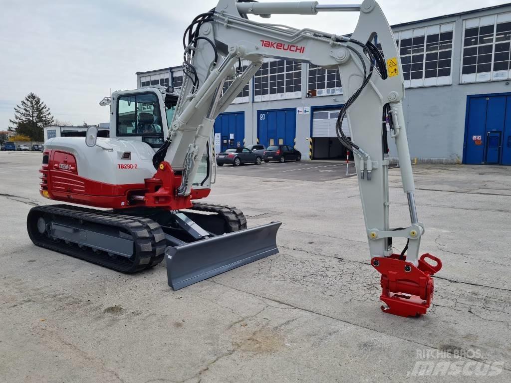 Takeuchi TB 290 CV Midi bagri 7t – 12t
