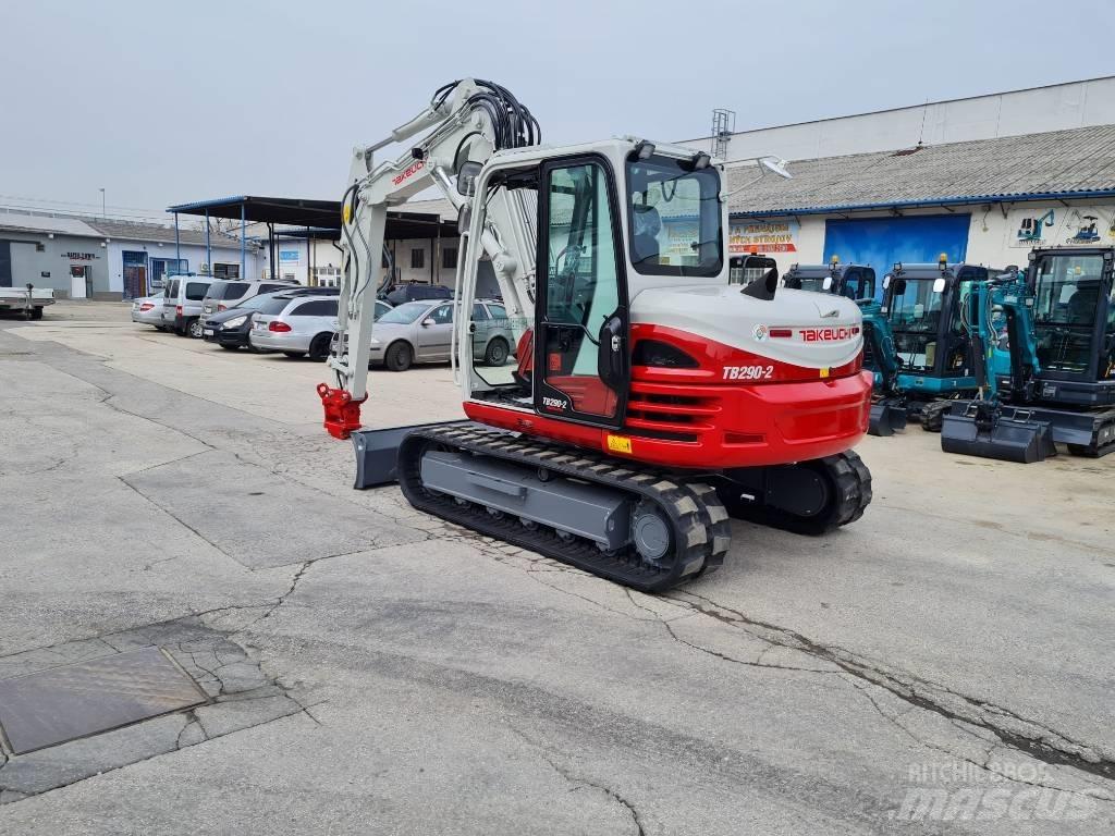 Takeuchi TB 290 CV Midi bagri 7t – 12t