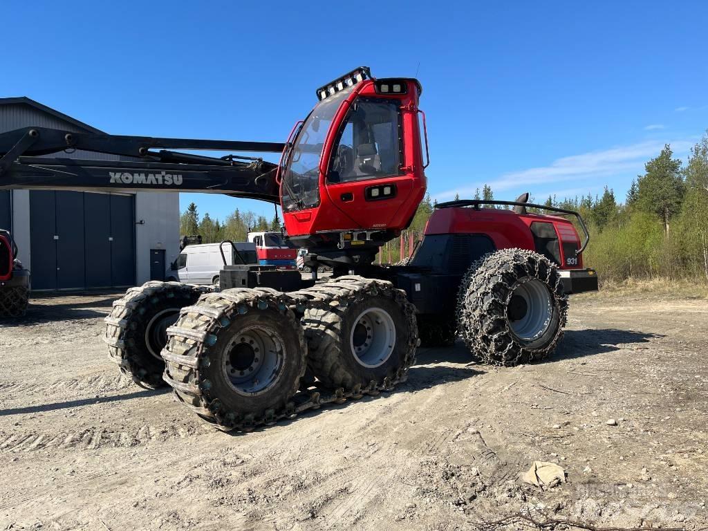 Komatsu 931 Harvesterji