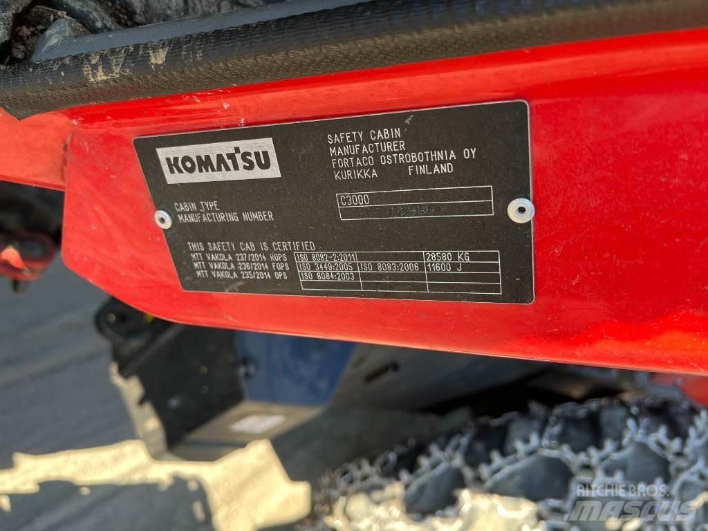Komatsu 931 Harvesterji