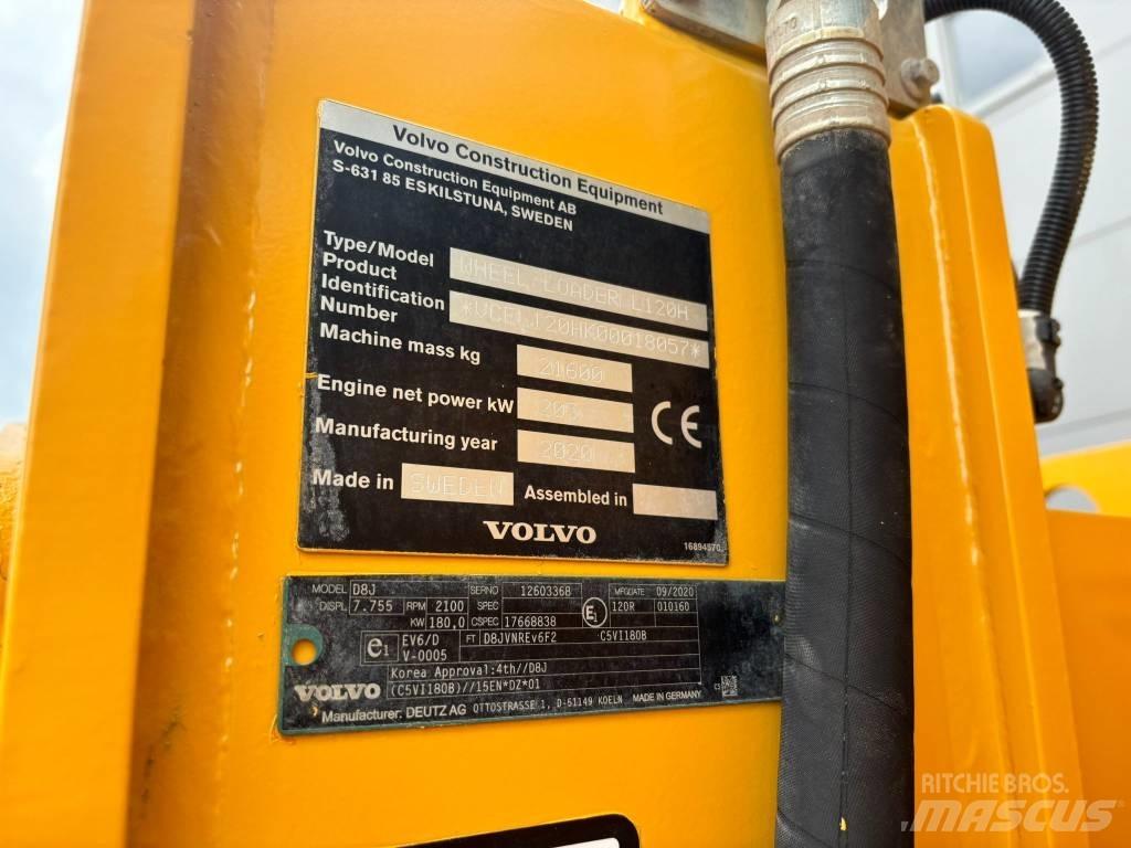 Volvo L 120 H Kolesni nakladalci
