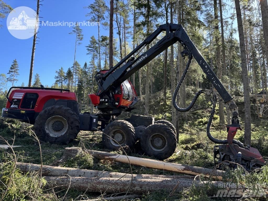 Komatsu 951 Harvesterji