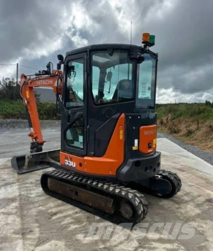 Hitachi ZX 33 U-6 Mini bagri <7t
