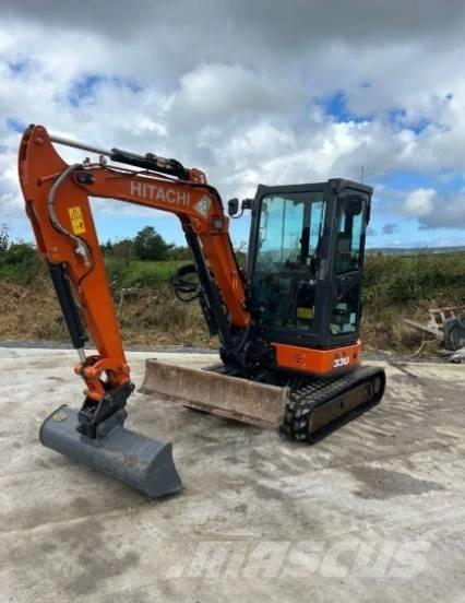 Hitachi ZX 33 U-6 Mini bagri <7t