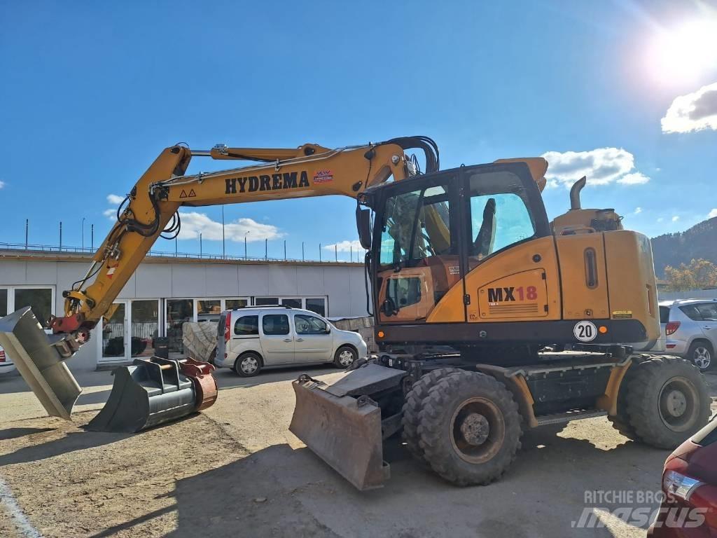 Hydrema MX 18 Bagri na kolesih