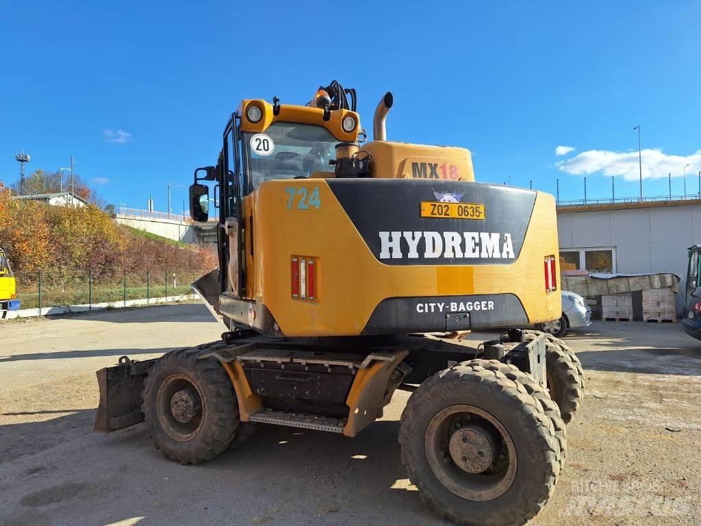 Hydrema MX 18 Bagri na kolesih