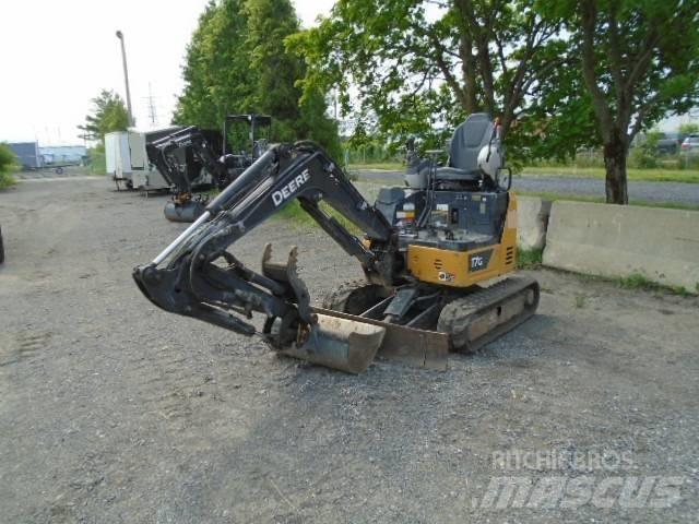 John Deere 17 G Mini bagri <7t