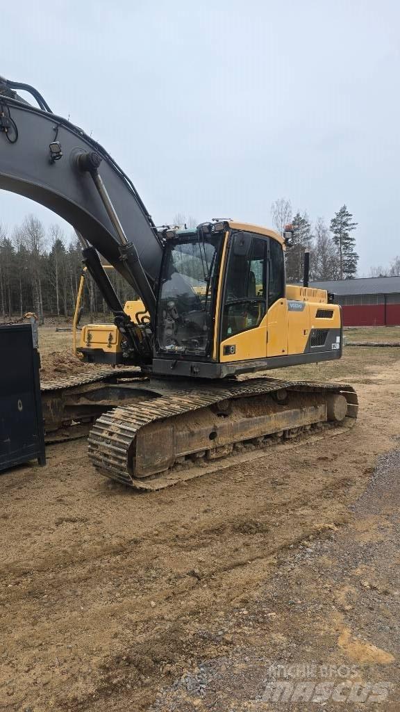 Volvo EC 250 D L Bagri goseničarji