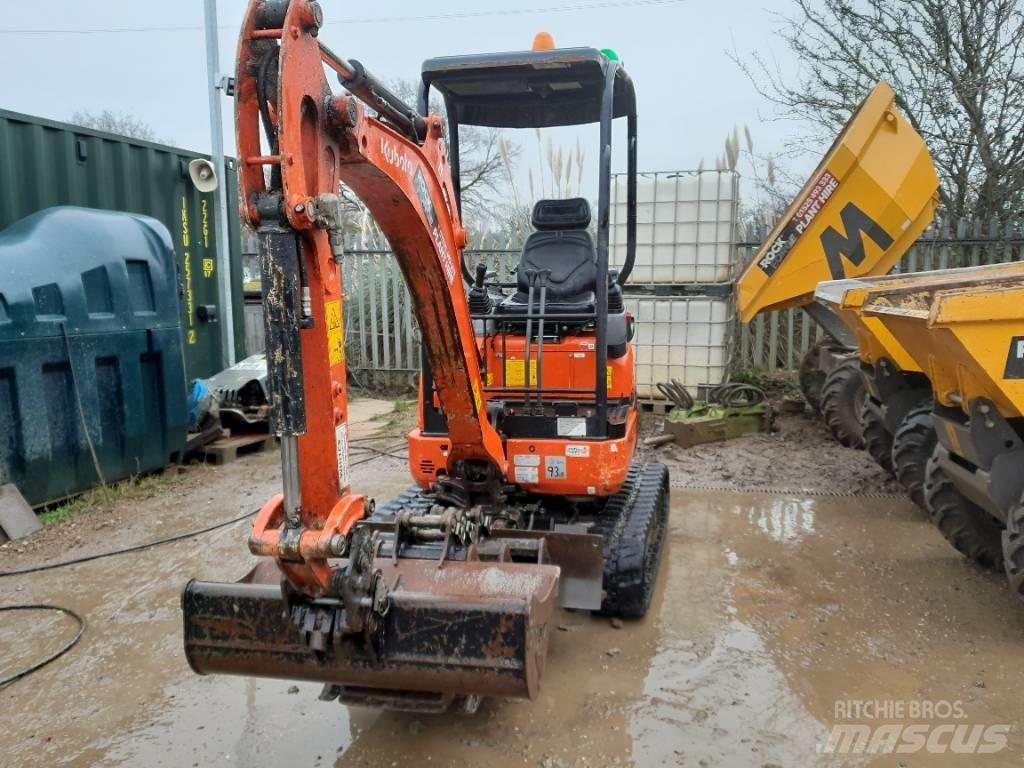 Kubota U 17-3 Mini bagri <7t