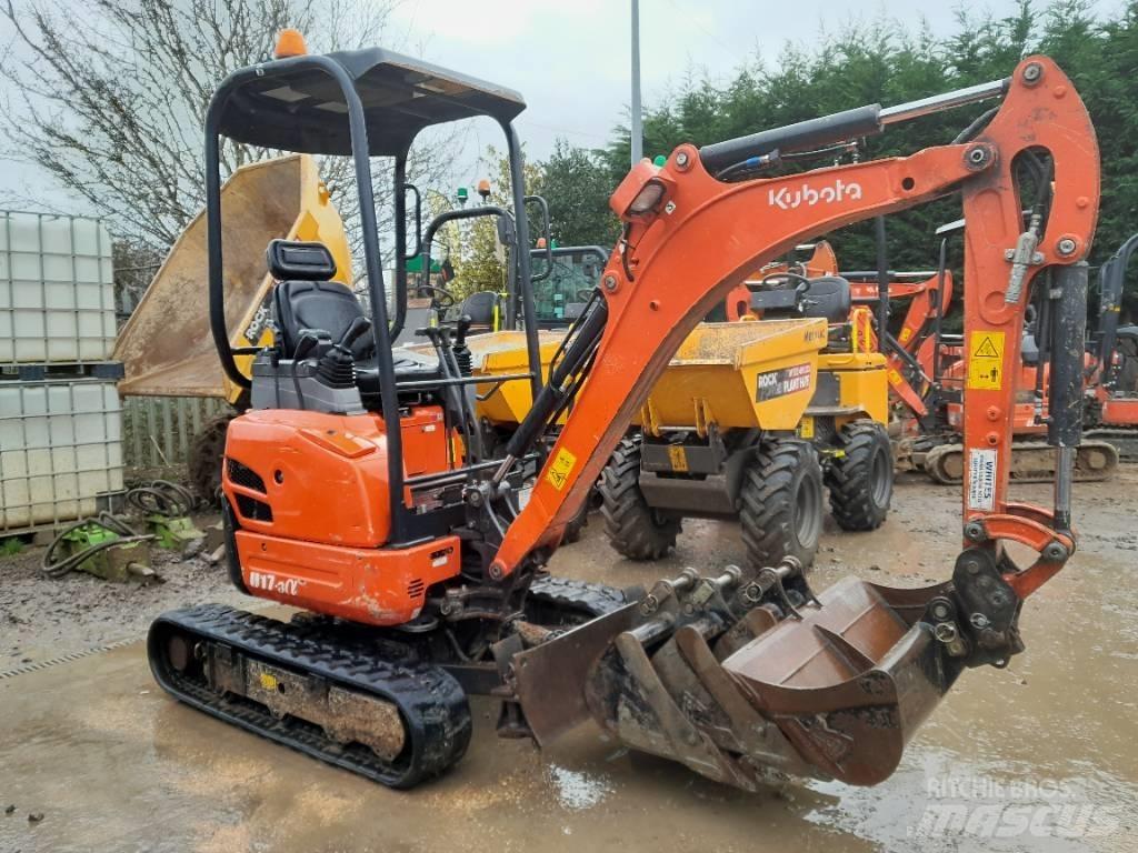Kubota U 17-3 Mini bagri <7t